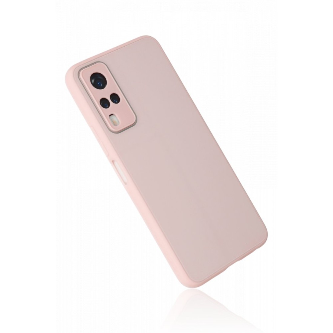 Vivo Y51A Kılıf Glass Kapak - Siyah - Kılıf's Vivo Y51A Kılıf Glass Kapak - Siyah