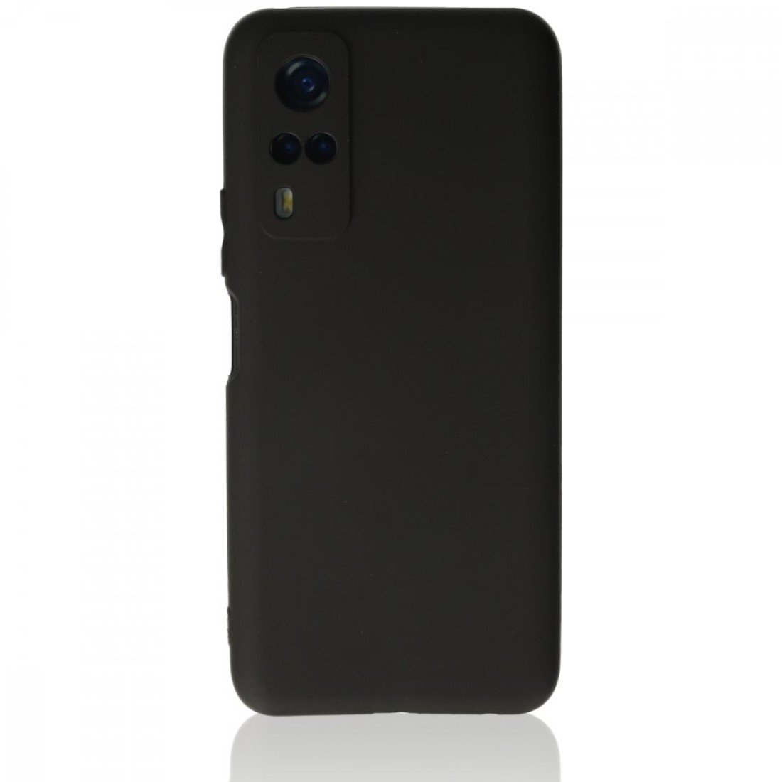 Vivo Y51A Kılıf First Silikon - Siyah