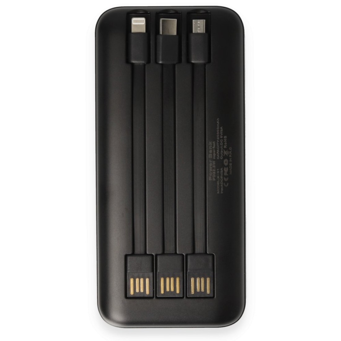 X01 20.000 mAh Powerbank - Beyaz - Kılıf's X01 20.000 mAh Powerbank - Beyaz