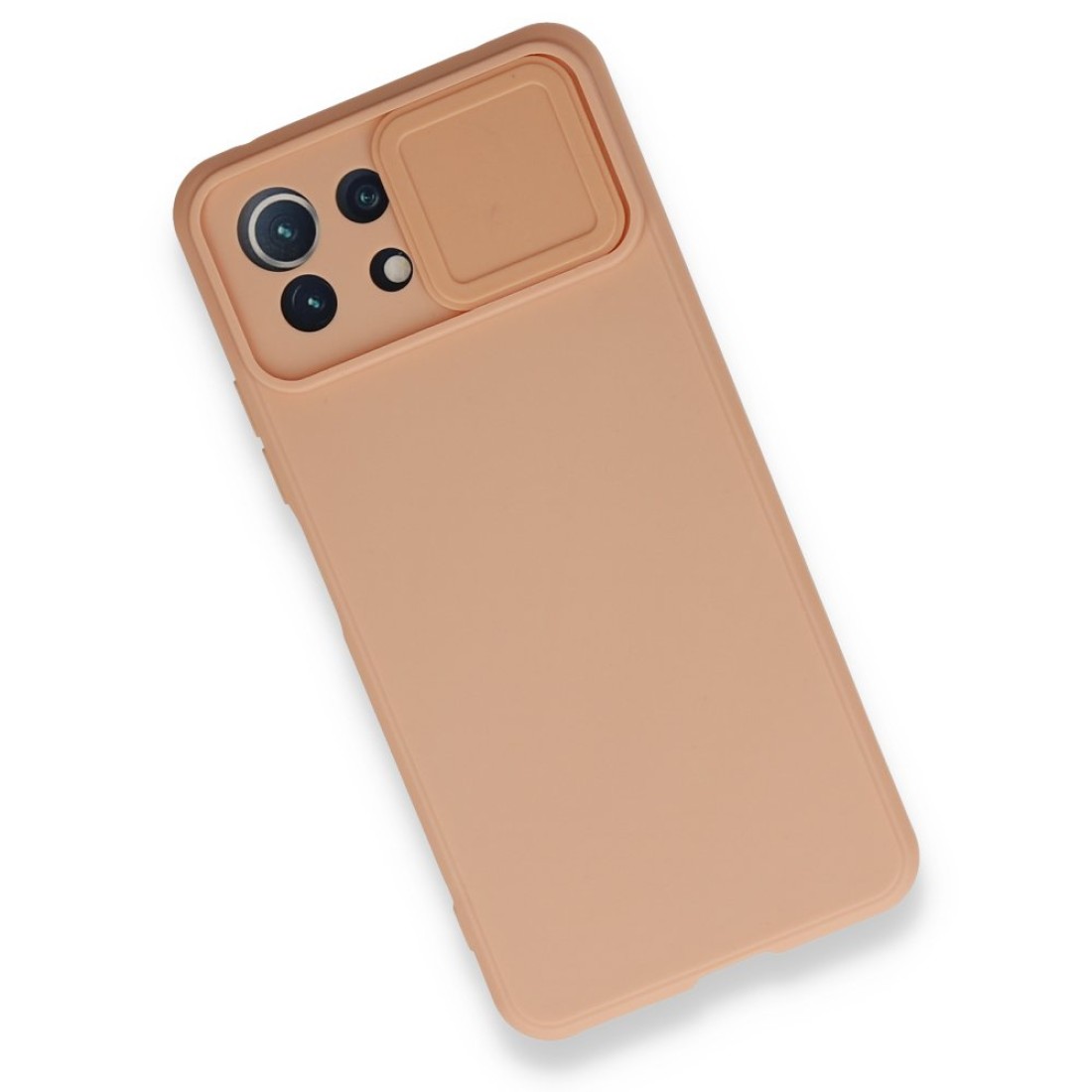 Xiaomi Mİ 11 Lite Kılıf Color Lens Silikon - Siyah - Kılıf's Xiaomi Mİ 11 Lite Kılıf Color Lens Silikon - Siyah