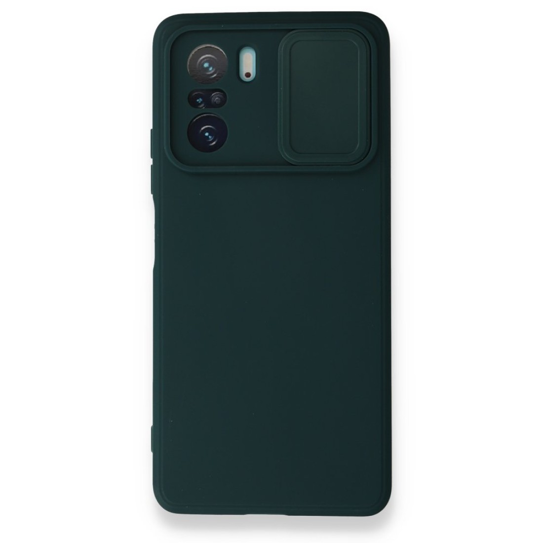 Xiaomi Poco F3 Kılıf Color Lens Silikon - Yeşil
