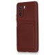 Xiaomi Poco F3 Kılıf Kelvin Kartvizitli Silikon - Siyah - Kılıf's Xiaomi Poco F3 Kılıf Kelvin Kartvizitli Silikon - Siyah