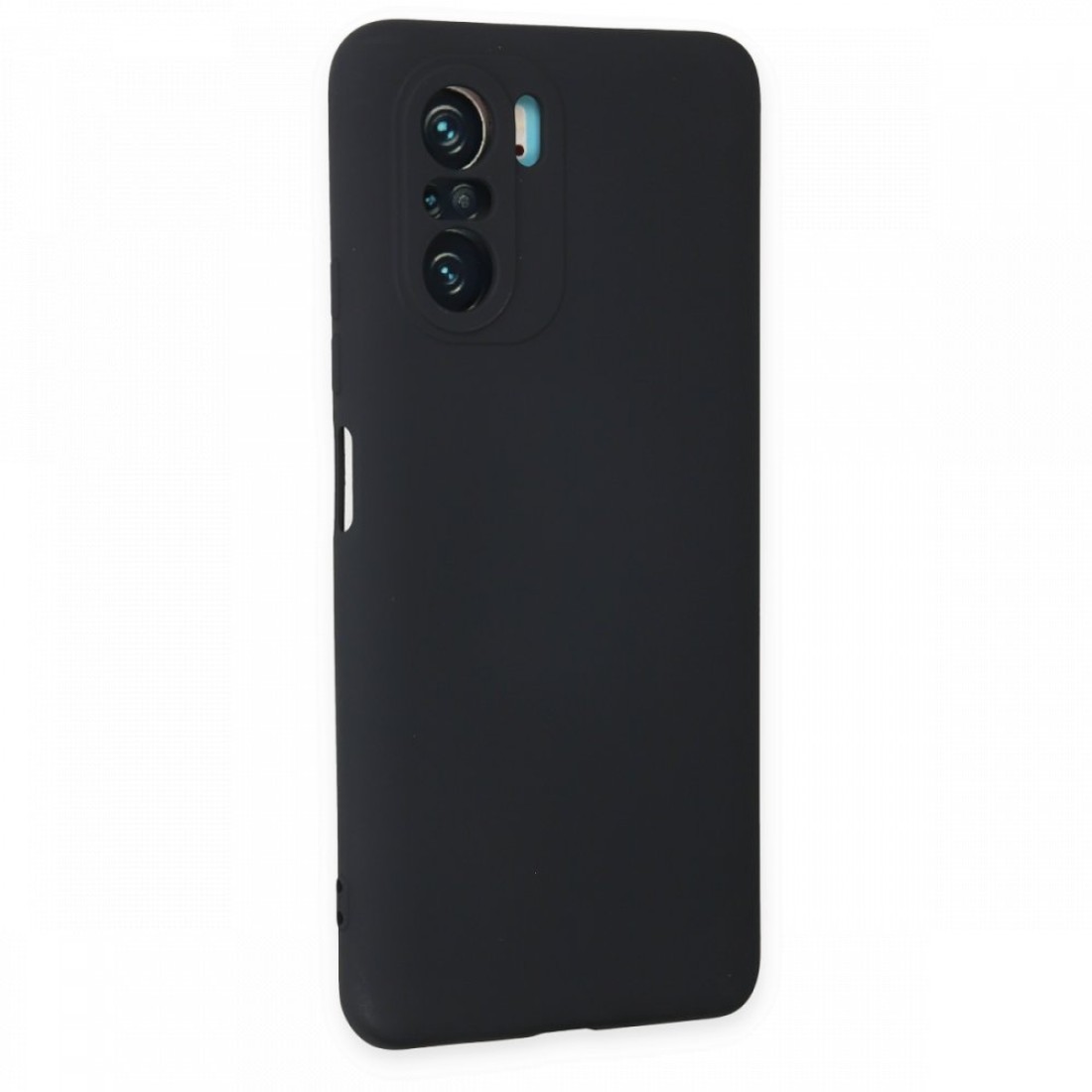 Xiaomi Poco F3 Kılıf Nano içi Kadife Silikon - Siyah