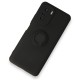 Xiaomi Poco F3 Kılıf Viktor Yüzüklü Silikon - Lacivert