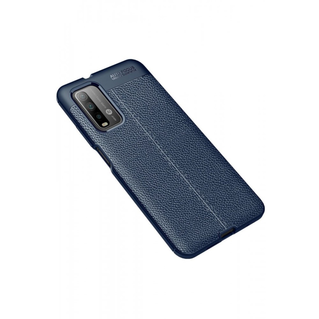 Xiaomi Pocophone M3 Kılıf Focus Derili Silikon - Kırmızı - Kılıf's Xiaomi Pocophone M3 Kılıf Focus Derili Silikon - Kırmızı