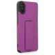Xiaomi Redmi 9A Kılıf Mega Standlı Silikon - Siyah