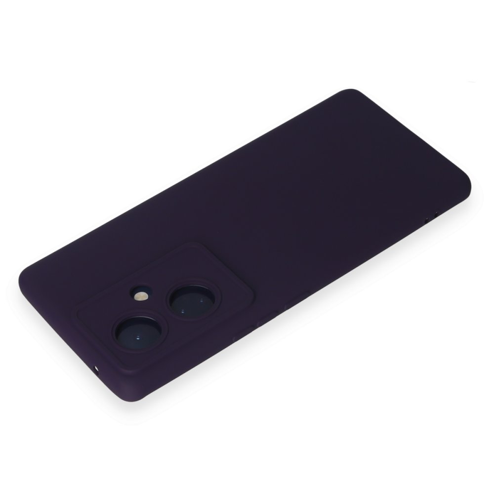 Vivo V29 Lite Kılıf Nano içi Kadife Silikon - Mor Vivo V29 Lite Kılıf Nano içi Kadife Silikon - Mor
