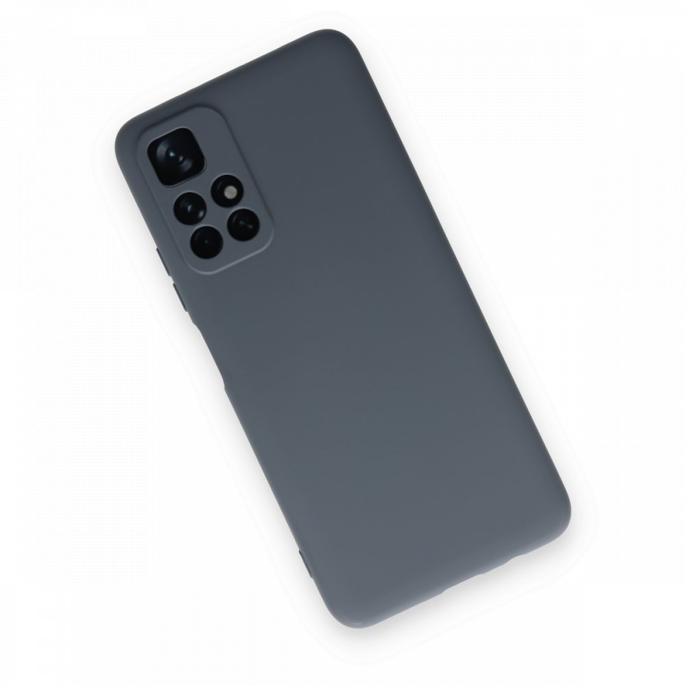  Xiaomi Poco M4 Pro 5G Kılıf Nano içi Kadife Silikon - Gri