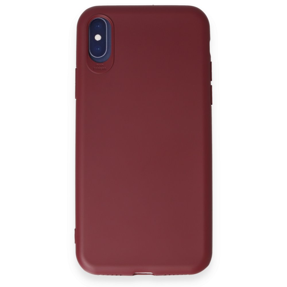 iPhone X Kılıf First Silikon - Kiremit  iPhone X Kılıf First Silikon - Kiremit