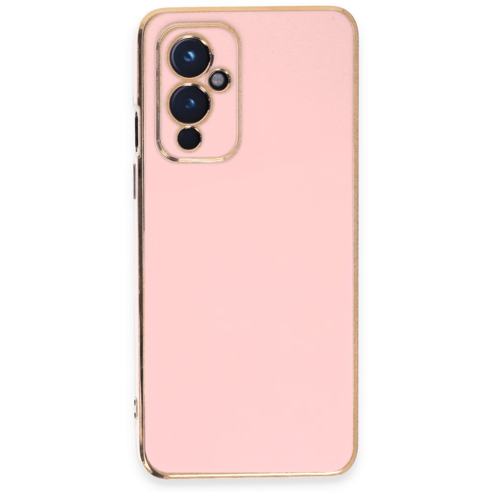 One Plus 9 Kılıf Volet Silikon - Pembe