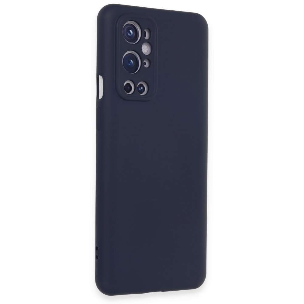 One Plus 9 Pro Kılıf Nano içi Kadife Silikon - Lacivert One Plus 9 Pro Kılıf Nano içi Kadife Silikon - Lacivert