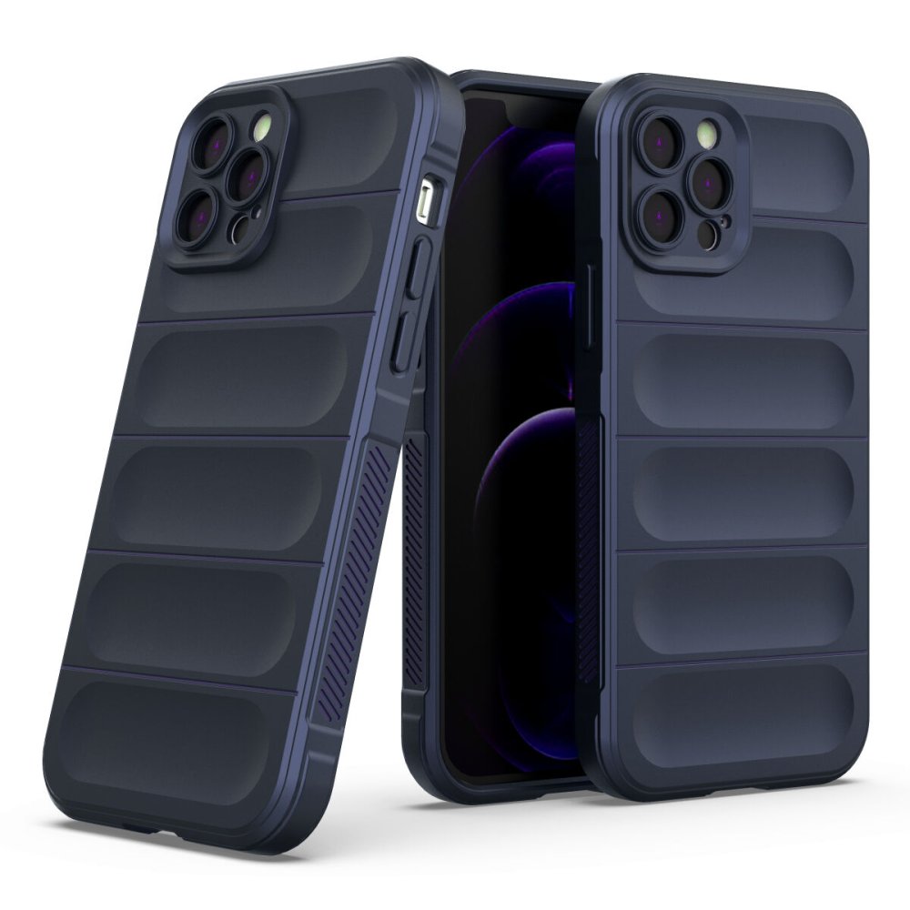  iPhone 12 Pro Kılıf Optimum Silikon - Lacivert