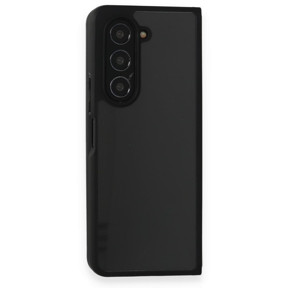  Samsung Galaxy Z Fold 5 Kılıf Blur Fold Kapak - Siyah