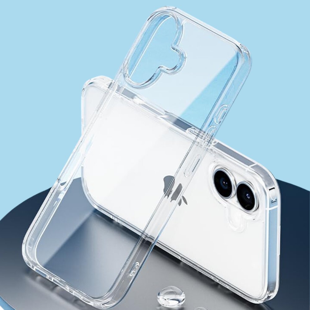  iPhone 16 Kılıf Pc Sert Şeffaf Kapak - Şeffaf