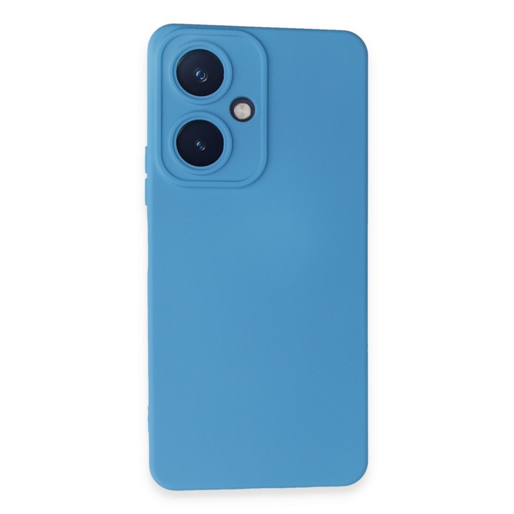  Vivo Y27 Kılıf Nano içi Kadife Silikon - Mavi