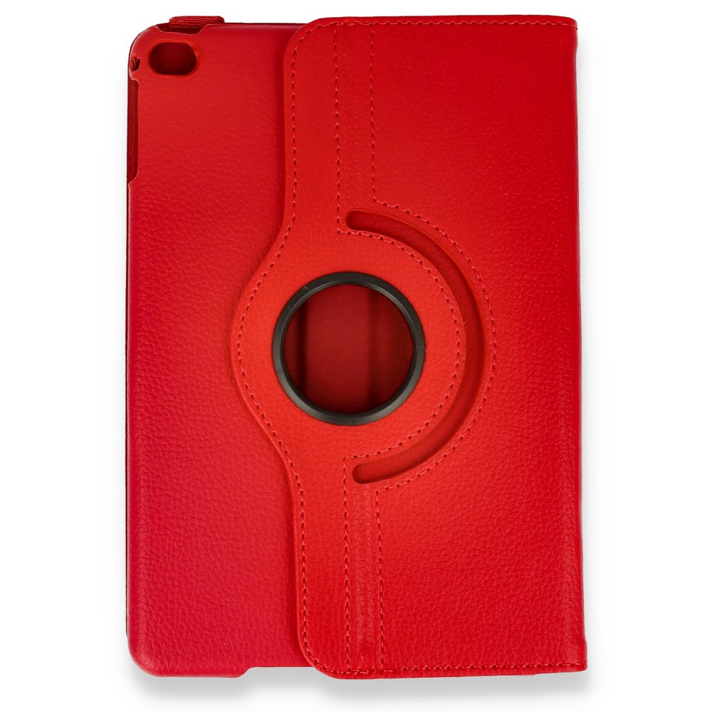 iPad Mini 4 Kılıf 360 Tablet Deri Kılıf - Kırmızı iPad Mini 4 Kılıf 360 Tablet Deri Kılıf - Kırmızı