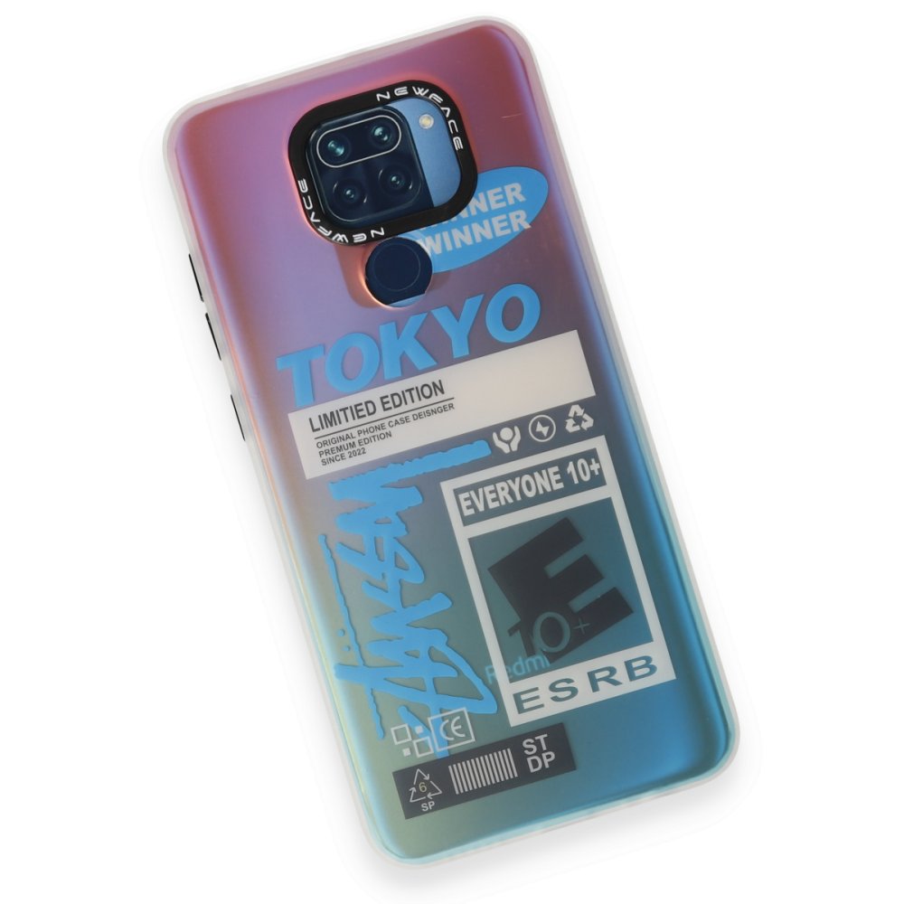 Redmi Note 9 Kılıf Estoril Desenli Kapak - Estoril - 1