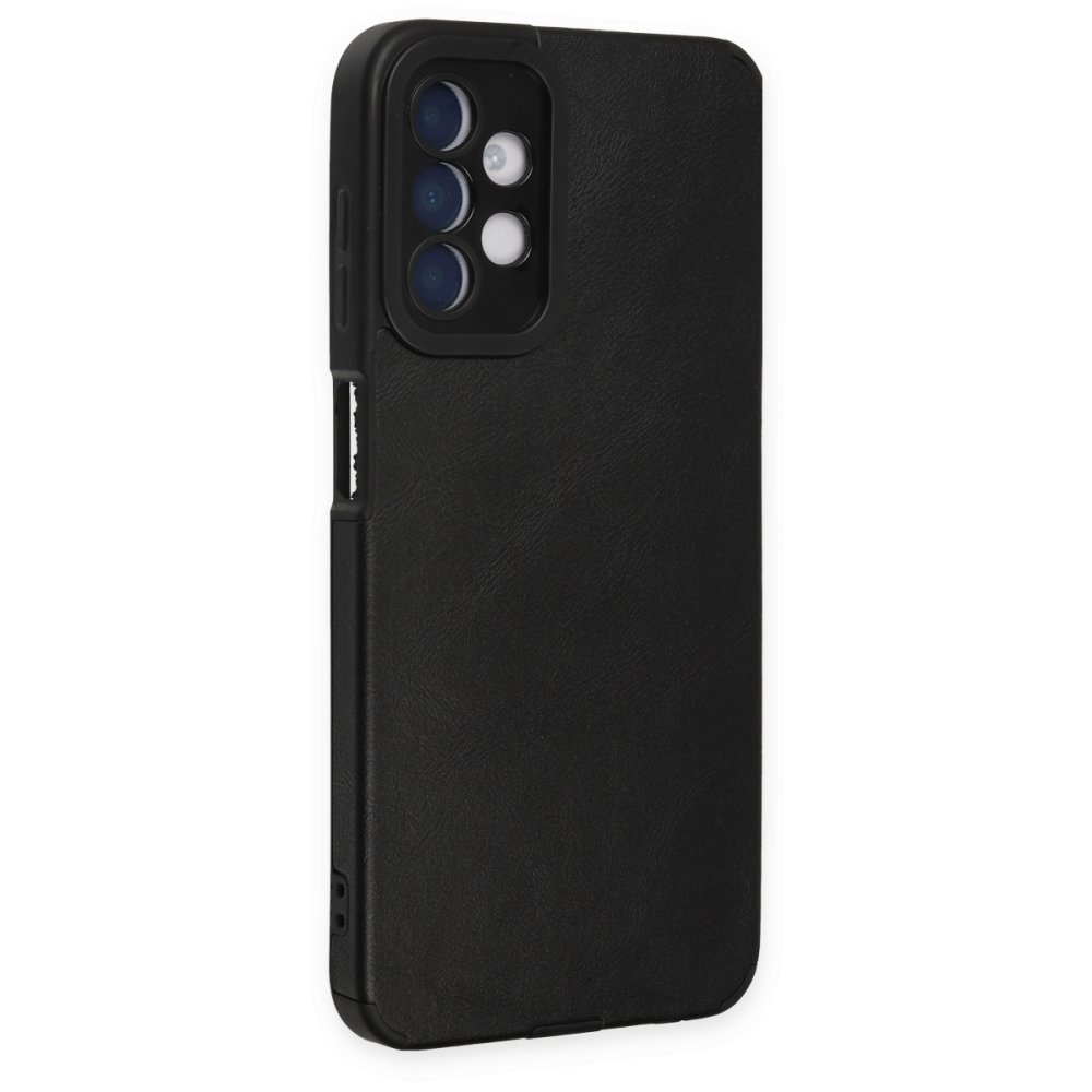  Samsung Galaxy A04S Kılıf Loop Deri Silikon - Siyah