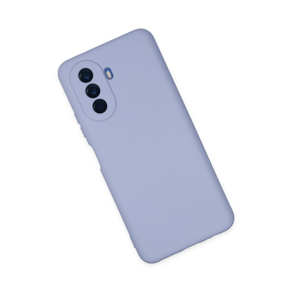Huawei Nova Y70 Kılıf Nano içi Kadife Silikon - Lila Huawei Nova Y70 Kılıf Nano içi Kadife Silikon - Lila