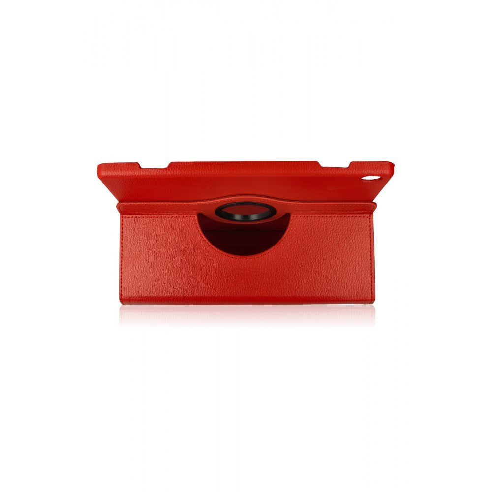  Lenovo M10 X505F Kılıf 360 Tablet Deri Kılıf - Kırmızı