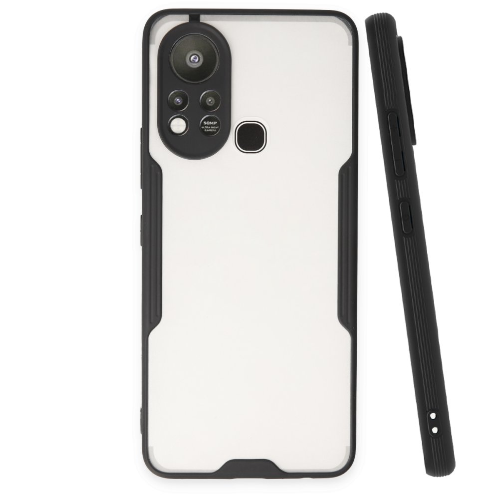 İnfinix Hot 11s Kılıf Platin Silikon - Siyah  İnfinix Hot 11s Kılıf Platin Silikon - Siyah