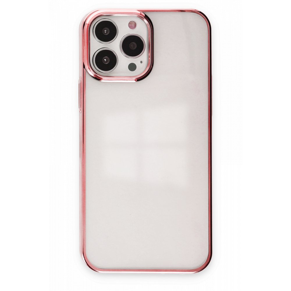  iPhone 13 Pro Max Kılıf Element Silikon - Pembe