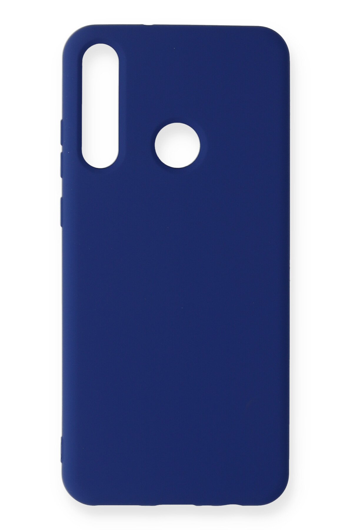Huawei Y6P Kılıf Nano içi Kadife Silikon - Lacivert  Huawei Y6P Kılıf Nano içi Kadife Silikon - Lacivert