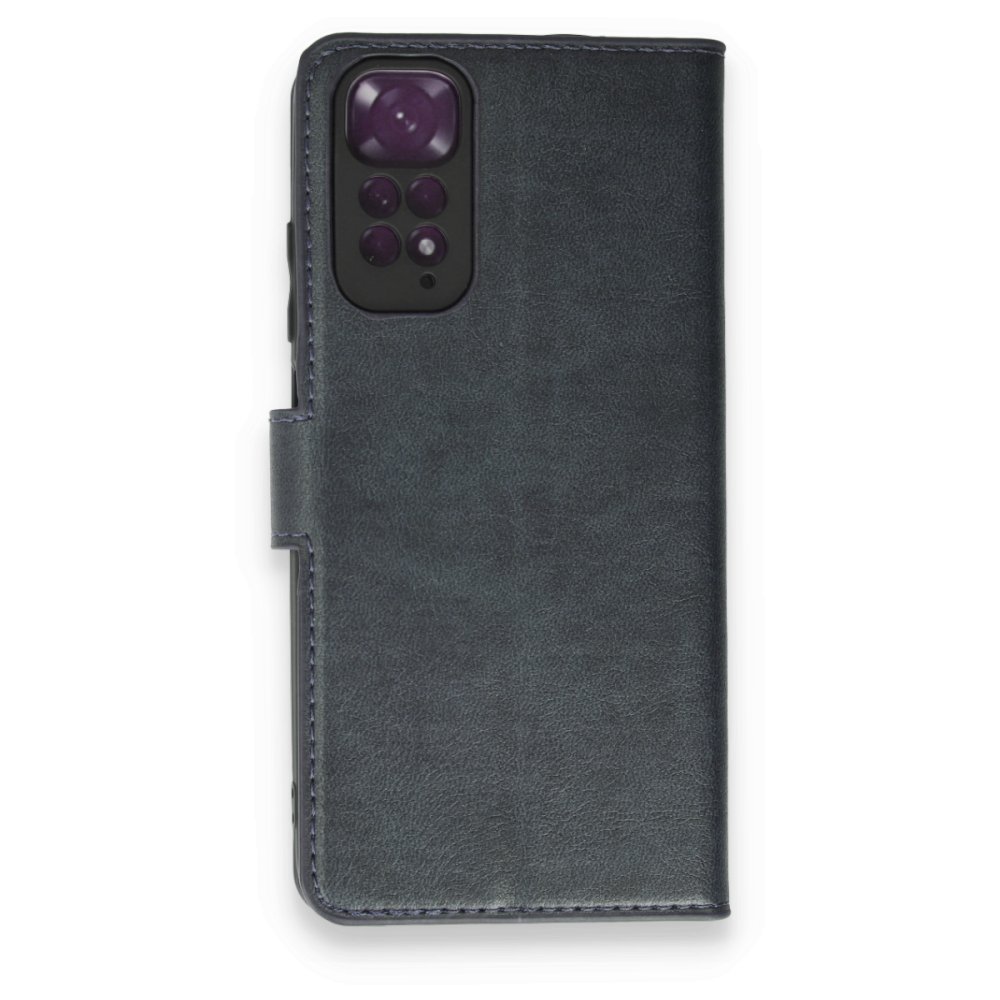 Redmi Note 11 Pro Kılıf Trend S Plus Kapaklı Kılıf - Lacivert