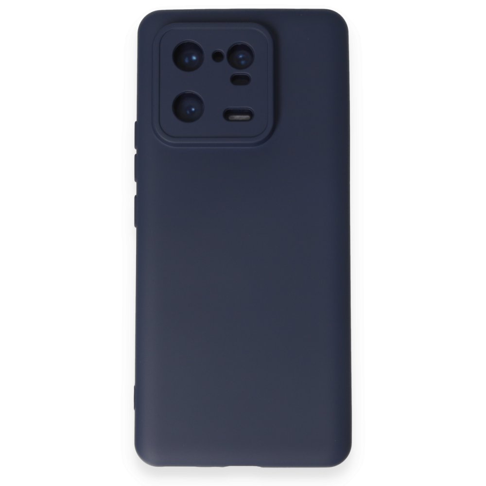  Xiaomi Mi 13 Pro Kılıf Nano içi Kadife Silikon - Lacivert