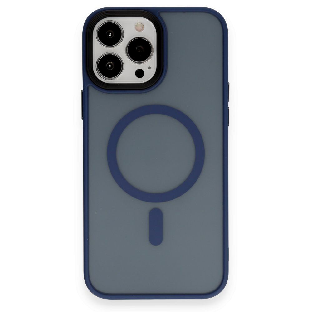  iPhone 14 Pro Max Kılıf Trex Magneticsafe Kapak - Lacivert