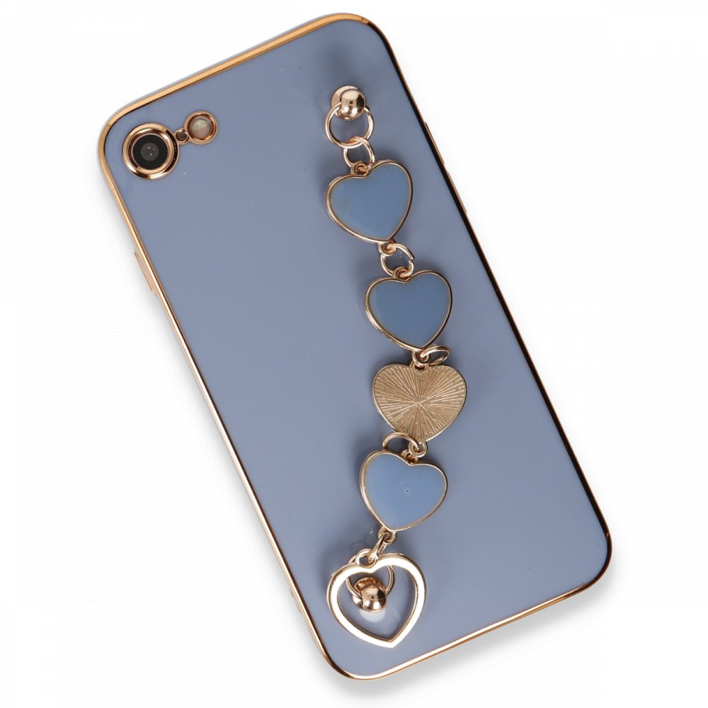 iPhone 8 Kılıf Esila Silikon - Gri iPhone 8 Kılıf Esila Silikon - Gri