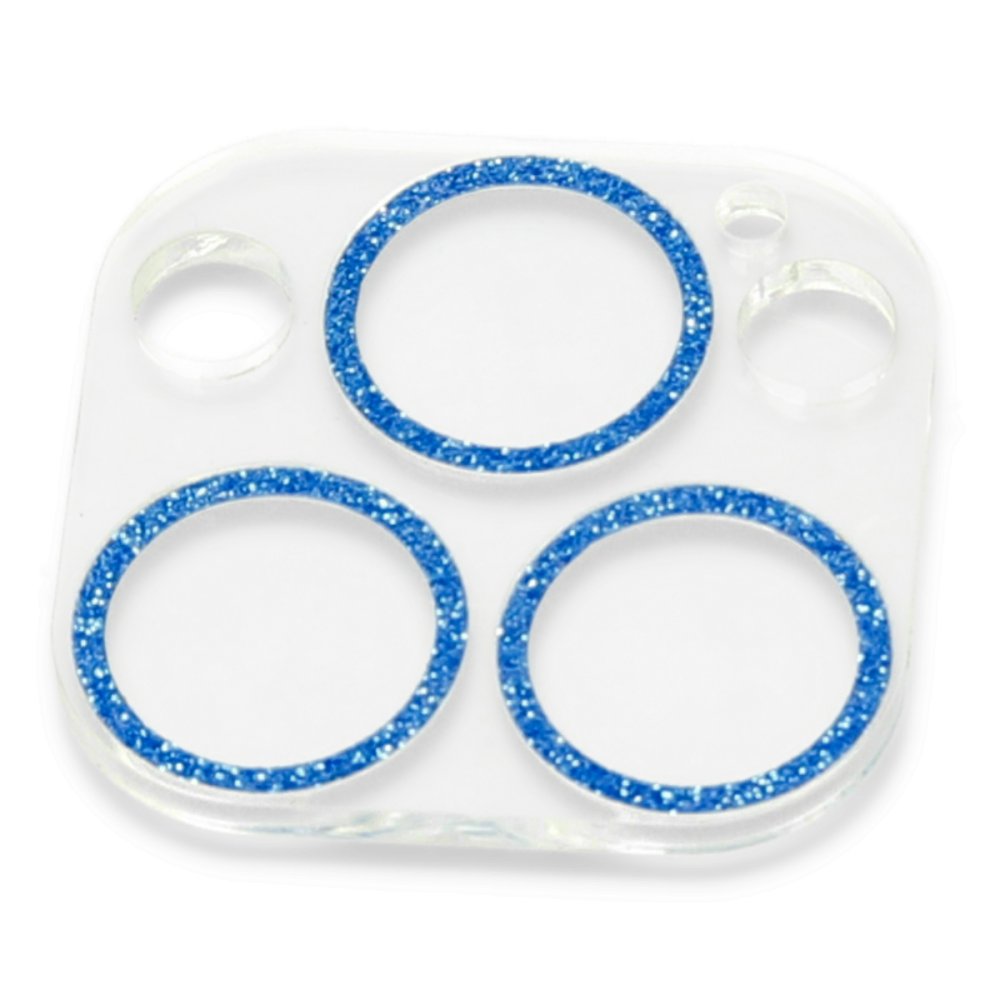  iPhone 13 Pro Max Shine Kamera Lens Koruma Cam - Mavi