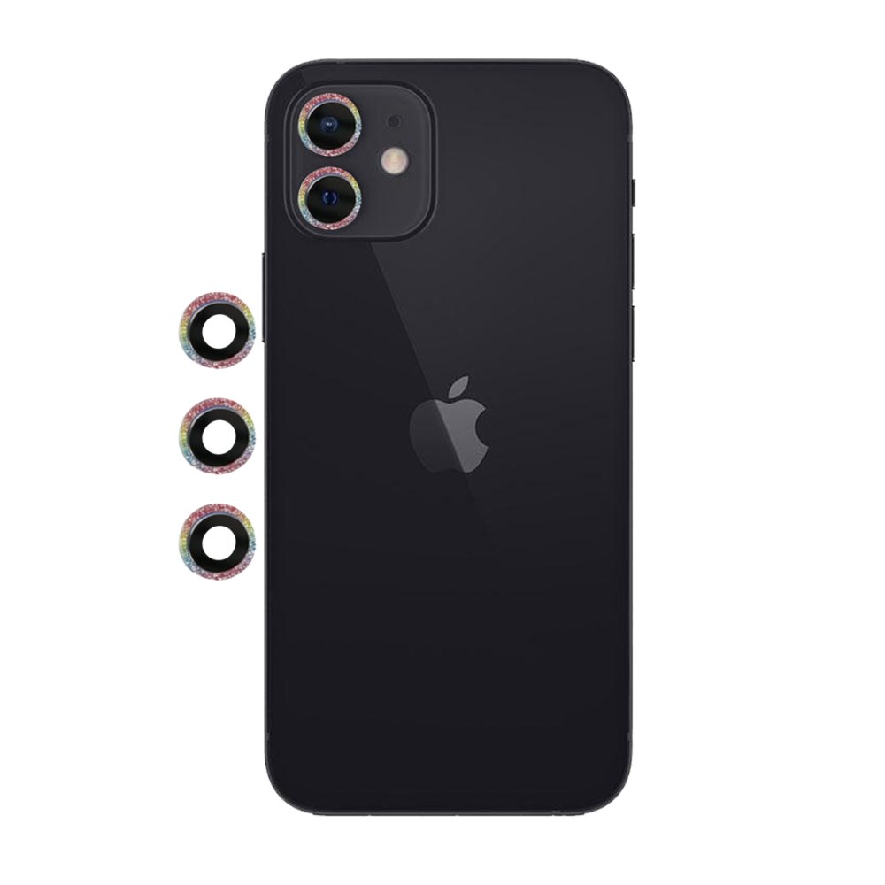  iPhone 12 Mini Shine Kamera Lens - Rainbow