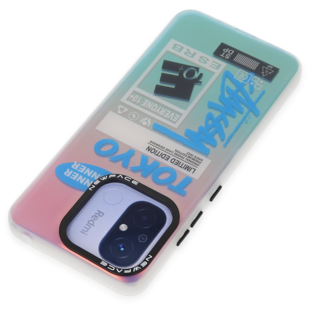 Redmi 12C Kılıf Estoril Desenli Kapak - Estoril - 1 Redmi 12C Kılıf Estoril Desenli Kapak - Estoril - 1