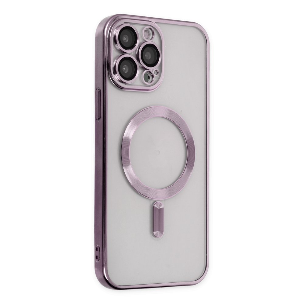  iPhone 14 Pro Kılıf Kross Magneticsafe Kapak - Mor