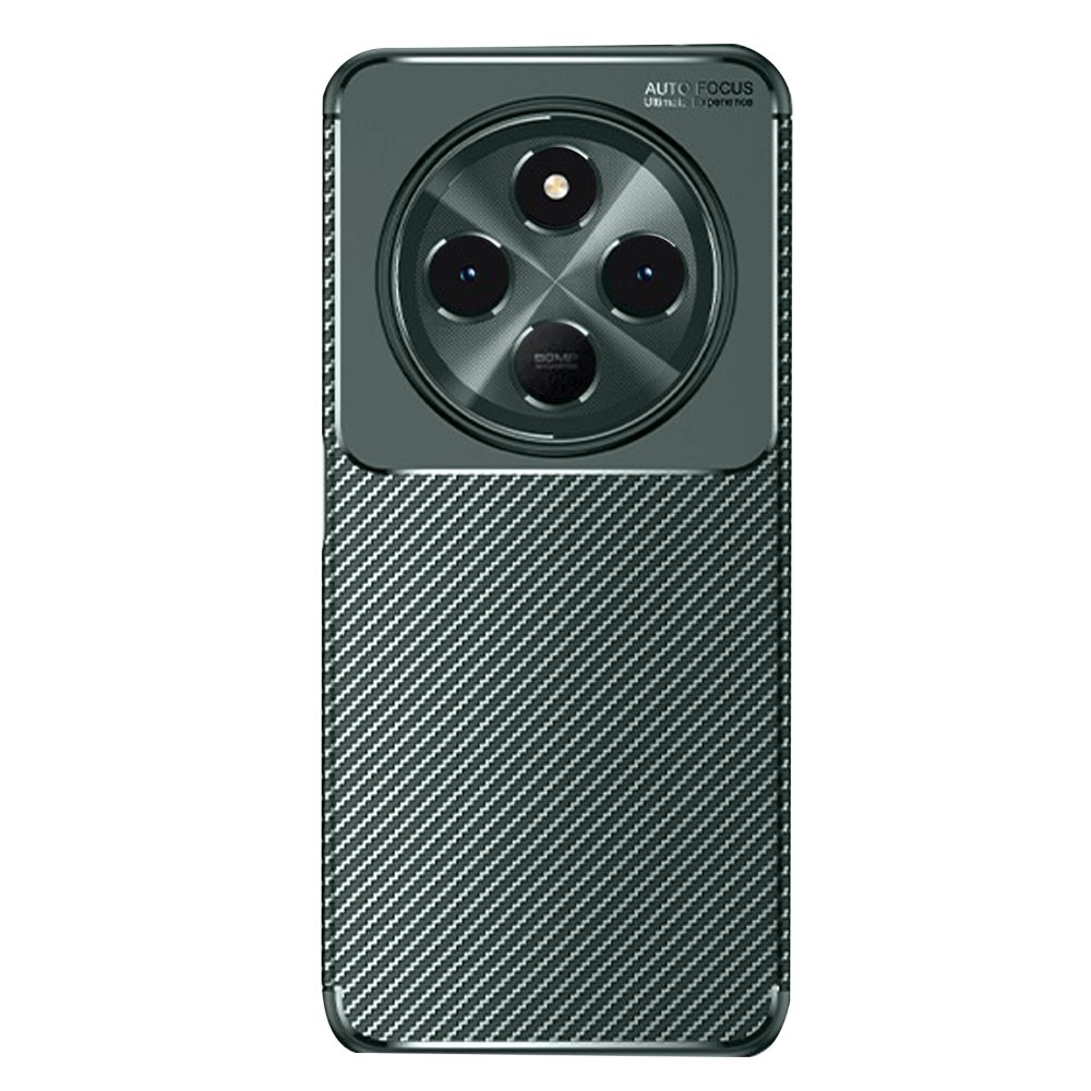 Redmi 14C Kılıf Auto Focus Karbon Kapak - Koyu Yeşil Redmi 14C Kılıf Auto Focus Karbon Kapak - Koyu Yeşil