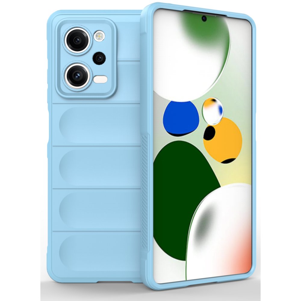 Redmi Note 12 Pro 5G Kılıf Optimum Silikon - Sky Blue
