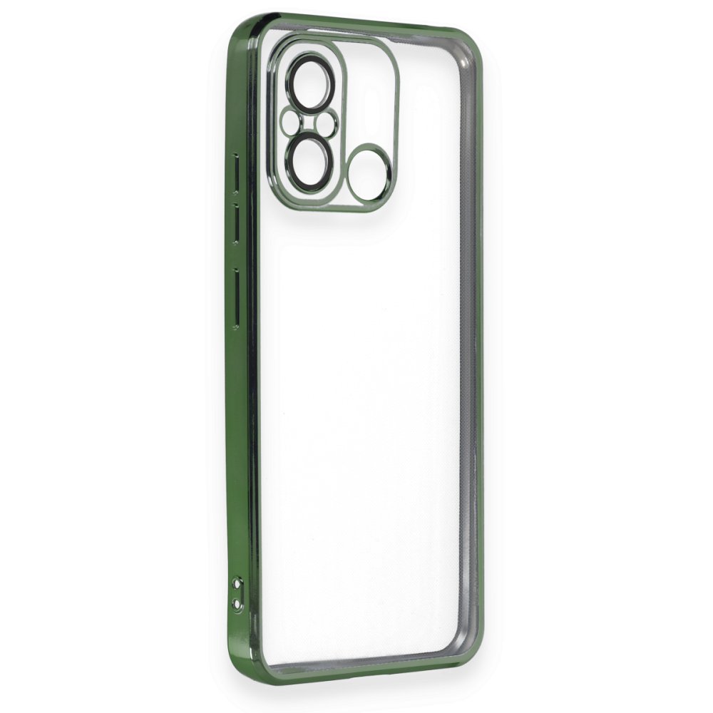 Redmi 12C Kılıf Razer Lensli Silikon - Yeşil