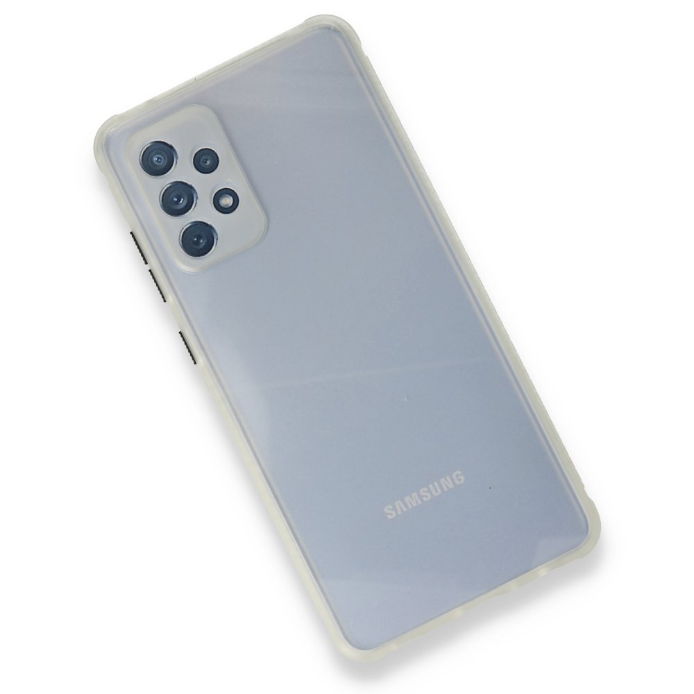  Samsung Galaxy A72 Kılıf Miami Şeffaf Silikon - Şeffaf
