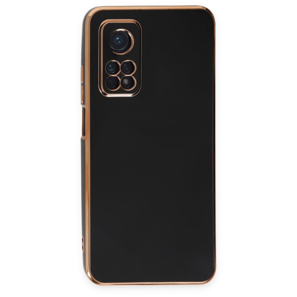  Xiaomi Mi 10T Pro Kılıf Volet Silikon - Siyah