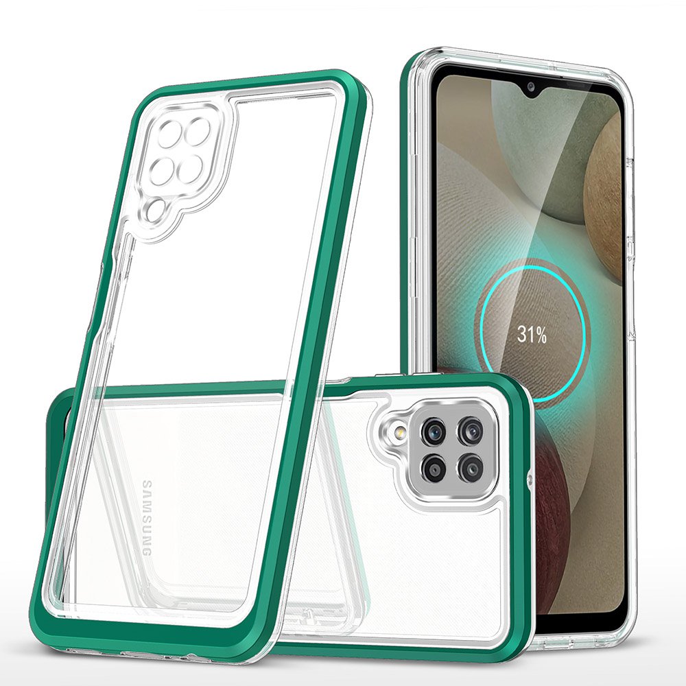  Samsung Galaxy M22 Kılıf Lims Silikon - Yeşil