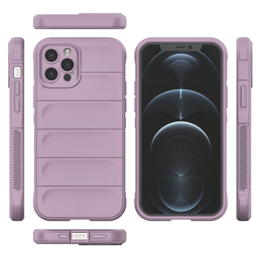  iPhone 12 Pro Max Kılıf Optimum Silikon - Mor