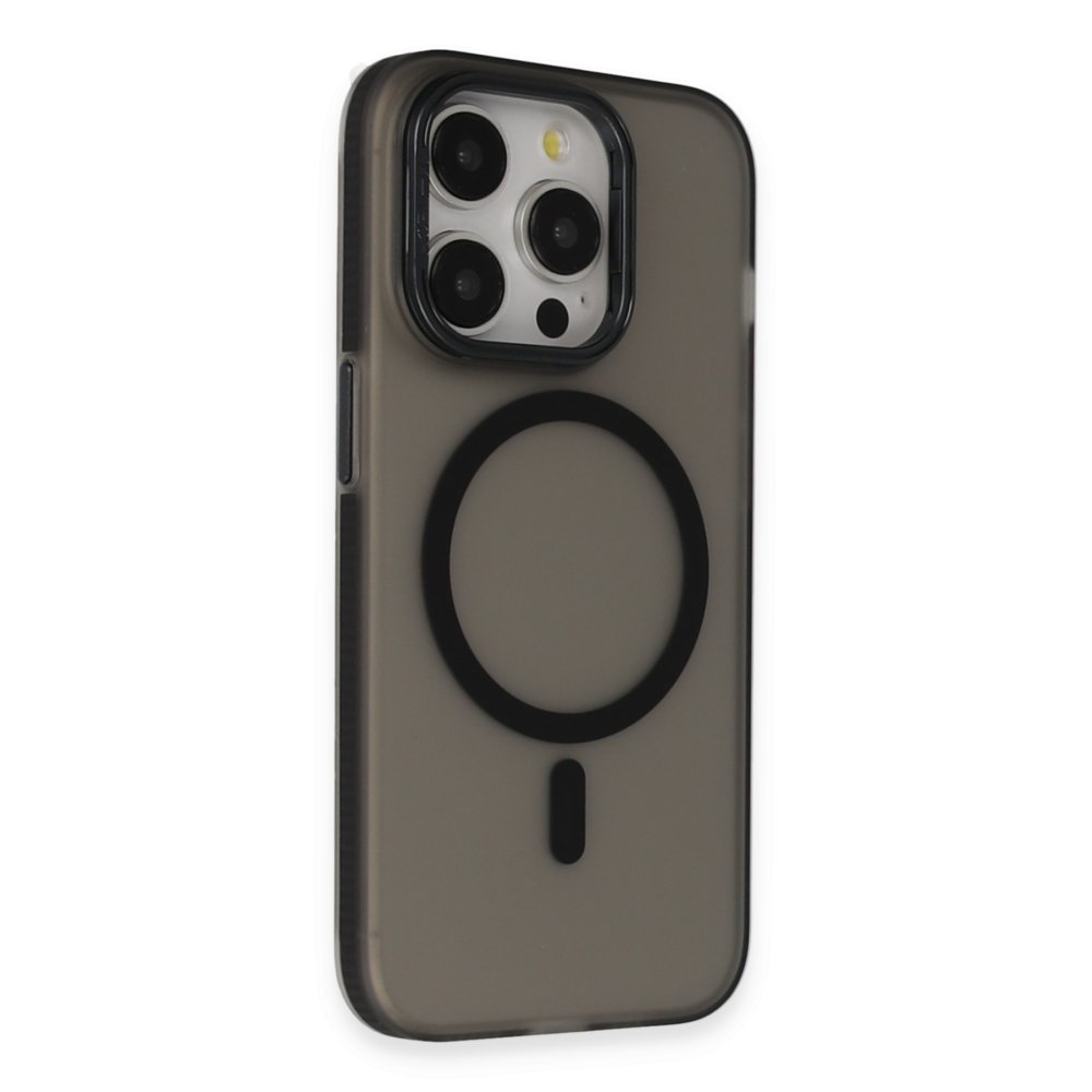 Joko iPhone 14 Pro Max Frost Standlı Magsafe Kapak - Siyah Joko iPhone 14 Pro Max Frost Standlı Magsafe Kapak - Siyah