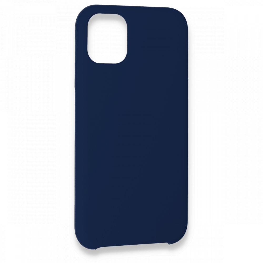  iPhone 11 Pro Max Kılıf Lansman Legant Silikon - Lacivert