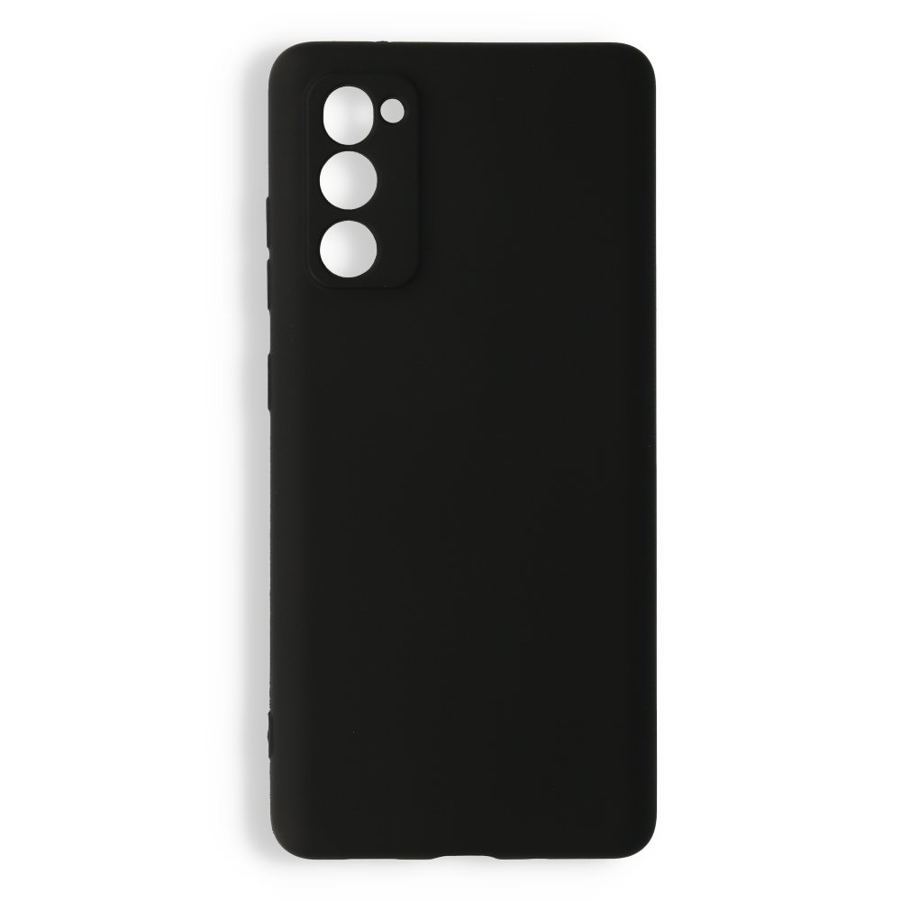  Samsung Galaxy S20 FE Kılıf Nano içi Kadife Silikon - Siyah