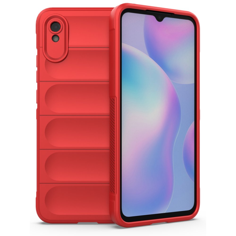 Redmi 9A Kılıf Optimum Silikon - Kırmızı Redmi 9A Kılıf Optimum Silikon - Kırmızı