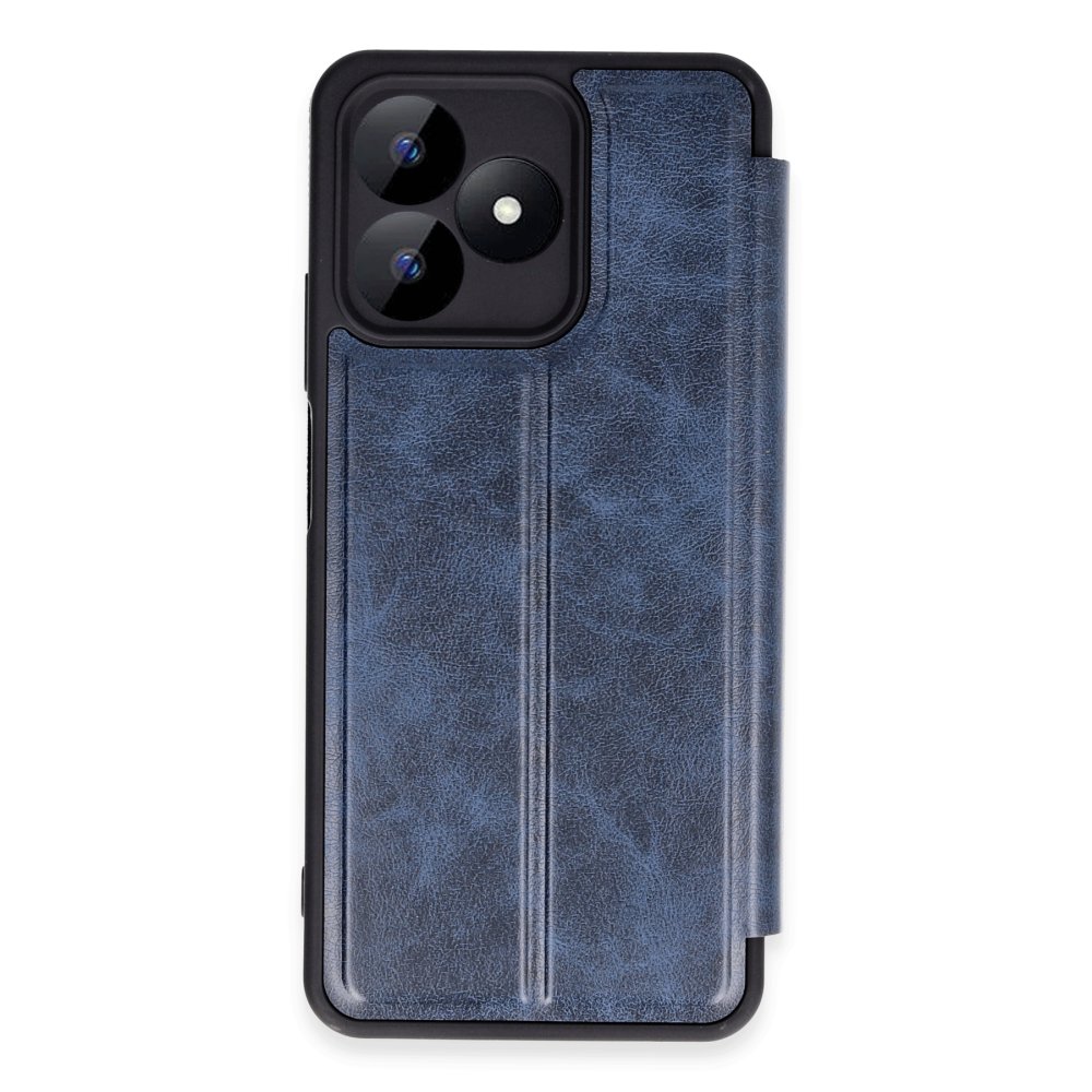  Realme Note 50 4G Kılıf Flip Cover - Lacivert
