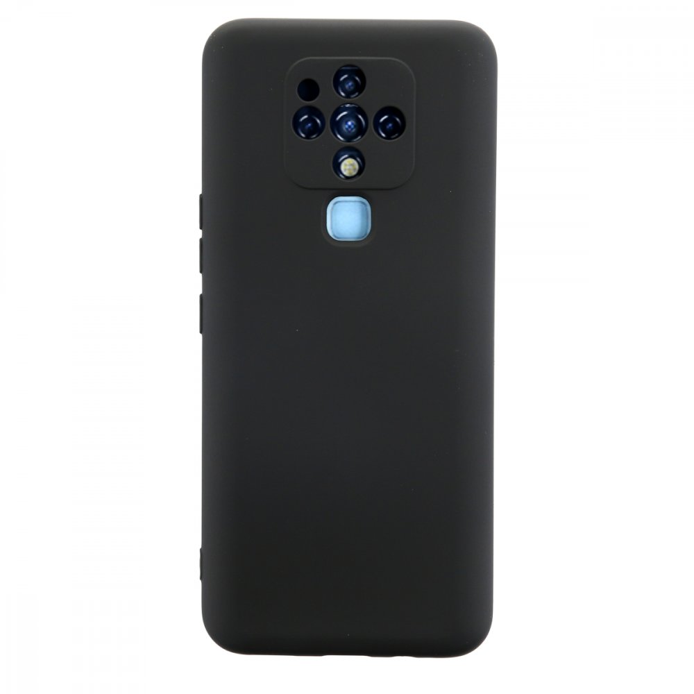 Tecno Camon 16 Kılıf Nano içi Kadife Silikon - Siyah Tecno Camon 16 Kılıf Nano içi Kadife Silikon - Siyah