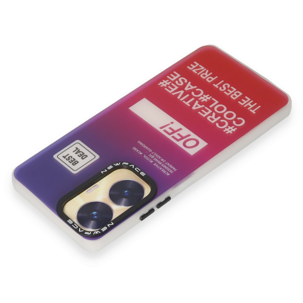  Realme C55 Kılıf Estoril Desenli Kapak - Estoril - 9