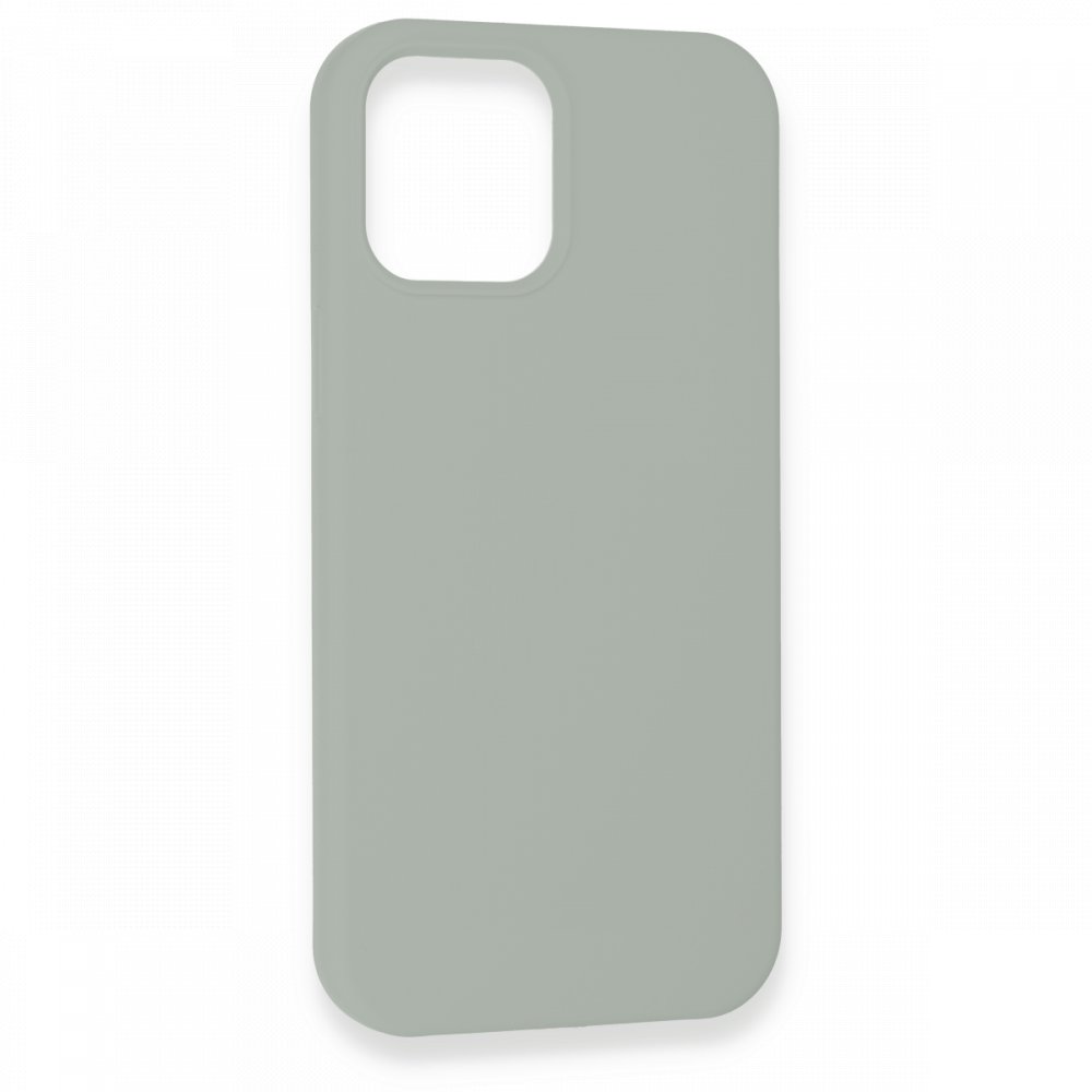  iPhone 12 Pro Kılıf Lansman Legant Silikon - Açık Gri